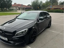 Svart Begagnad 2017 Mercedes CLA250 Shooting Brake AMG Kombi | 165 000 kr