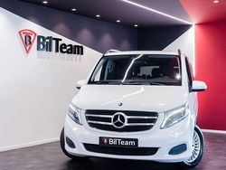 Vit Begagnad 2016 Mercedes V250 Minibuss | 399 900 kr (Bra pris)