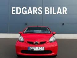 Röd Begagnad 2007 Toyota Aygo Halvkombi | 19 900 kr (Lite dyr)