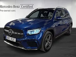 Blå Begagnad 2024 Mercedes GLB220 AMG SUV | 499 000 kr (Marknadspris)