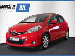 Röd Begagnad 2011 Toyota Yaris Active Halvkombi | 74 900 kr (Marknadspris)