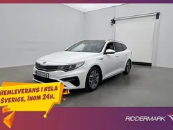 Vit Begagnad 2019 Kia Optima Hybrid 2 Sedan | 199 800 kr (Bra pris)