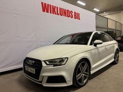 Vit Begagnad 2018 Audi A3 S-Line Sedan | 219 900 kr (Marknadspris)