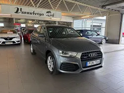 Grå Begagnad 2018 Audi Q3 SUV | 169 900 kr (Marknadspris)
