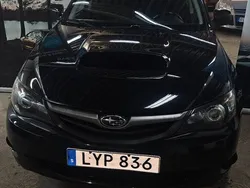 Svart Begagnad 2011 Subaru Impreza Active Halvkombi | 69 900 kr (Dyr)