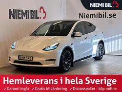 Vit Begagnad 2023 Tesla Model Y Long Range AWD SUV | 439 900 kr (Marknadspris)