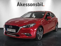 Röd Begagnad 2017 Mazda 3 Vision Kombi | 129 000 kr (Bra pris)