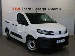 Vit (vit kaolin) Ny 2024 Peugeot Partner Minibuss | 324 875 kr (Lite dyr)