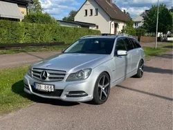 Silver Begagnad 2012 Mercedes C200 Kombi | 85 000 kr (Dyr)
