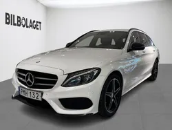 Vit Begagnad 2016 Mercedes C220 AMG Kombi | 219 800 kr (Marknadspris)