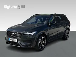 Grå Begagnad 2021 Volvo XC90 R-Design SUV | 599 900 kr (Marknadspris)