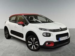 Vit Begagnad 2018 Citroën C3 Halvkombi | 59 900 kr (Marknadspris)