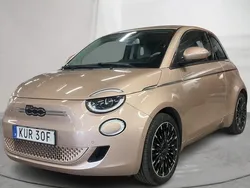 Röd Begagnad 2021 Fiat 500e | 209 000 kr