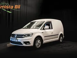Vit Begagnad 2020 VW Caddy Minibuss | 134 900 kr (Dyr)