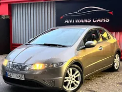 Mörkgrå (grå) Begagnad 2008 Honda Civic Sport Halvkombi | 67 900 kr (Marknadspris)