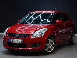 Röd Begagnad 2011 Suzuki Swift Halvkombi | 84 900 kr (Marknadspris)