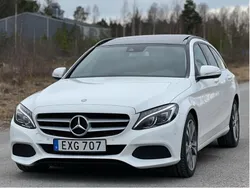 Vit Begagnad 2015 Mercedes C220 Kombi | 125 000 kr