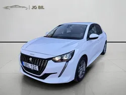 Vit Begagnad 2022 Peugeot 208 Active Halvkombi | 144 800 kr (Bra pris)