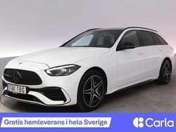 Vit Begagnad 2024 Mercedes C300 AMG Kombi | 439 900 kr