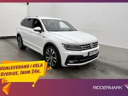 Vit Begagnad 2019 VW Tiguan Allspace R-line SUV | 259 700 kr (Marknadspris)