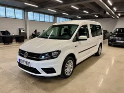 Vit Begagnad 2019 VW Caddy Maxi Life Life Minibuss | 219 900 kr (Lite dyr)