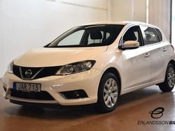 Vit Begagnad 2015 Nissan Pulsar Halvkombi | 112 900 kr (Marknadspris)