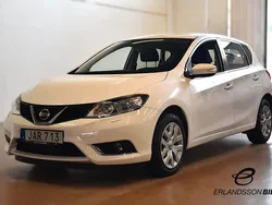 Vit Begagnad 2015 Nissan Pulsar Halvkombi | 112 900 kr (Marknadspris)