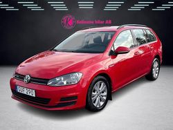 Röd Begagnad 2015 VW Golf VII Kombi | 54 900 kr