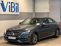 Mörkgrå Begagnad 2014 Mercedes C180 Avantgarde Sedan | 219 900 kr (Marknadspris)