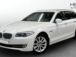 Vit (white) Begagnad 2013 BMW 525 Kombi | 134 700 kr (Marknadspris)