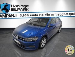 Blå Begagnad 2019 VW Polo Halvkombi | 139 995 kr (Marknadspris)