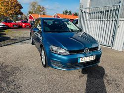 Blå (blå metallic ) Begagnad 2016 VW Golf VII Halvkombi | 119 900 kr (Marknadspris)