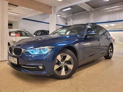Blå Begagnad 2018 BMW 320 Sport Line Kombi | 184 500 kr (Superpris)