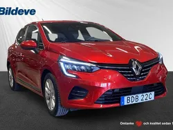 Röd Begagnad 2021 Renault Clio V Intens Halvkombi | 149 900 kr (Marknadspris)