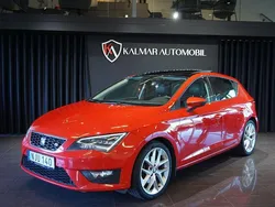 Röd Begagnad 2016 Seat Leon FR Halvkombi | 114 900 kr (Marknadspris)