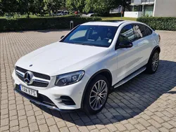 Vit Begagnad 2019 Mercedes GLC220 AMG line Sportkupé | 397 500 kr (Marknadspris)