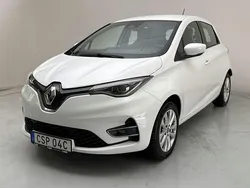 Vit Begagnad 2021 Renault Zoe Zen Halvkombi | 144 000 kr (Marknadspris)