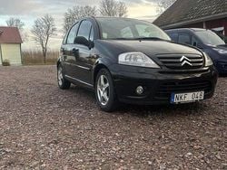 Svart Begagnad 2007 Citroën C3 Halvkombi | 16 900 kr (Marknadspris)
