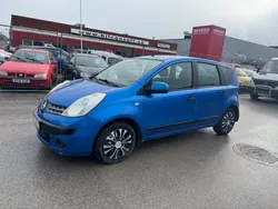 Blå (blåmetallic) Begagnad 2007 Nissan Note Minibuss | 29 795 kr (Dyr)