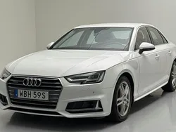 Vit Begagnad 2019 Audi A4 Comfort Sedan | 209 000 kr (Marknadspris)