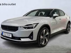 Silver Begagnad 2023 Polestar 2 Long Range Single Motor Sedan | 409 900 kr (Dyr)