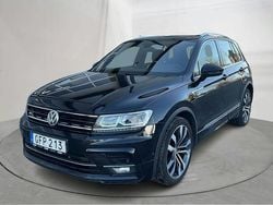 Svart Begagnad 2018 VW Tiguan R-line SUV | 165 000 kr (Lite dyr)