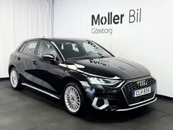 Svart (brilliantsvart) Begagnad 2022 Audi A3 Sportback Proline Halvkombi | 249 900 kr (Marknadspris)