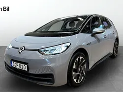 Grå Begagnad 2022 VW ID.3 Comfortline Halvkombi | 309 900 kr (Marknadspris)