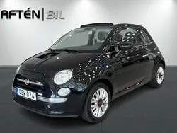 Svart Begagnad 2015 Fiat 500C Lounge Cab | 119 900 kr (Marknadspris)