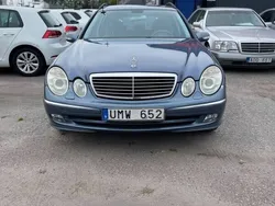 Ljusblå Begagnad 2003 Mercedes E200 Avantgarde Kombi | 29 900 kr (Marknadspris)