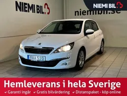 Vit Begagnad 2015 Peugeot 308 Active Halvkombi | 119 900 kr (Marknadspris)