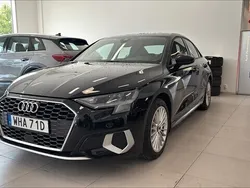 Brilliantsvart Begagnad 2021 Audi A3 Advanced Plus Sedan | 249 900 kr (Marknadspris)