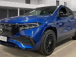 Blå Ny 2024 Mercedes EQA250+ AMG SUV | 529 000 kr (Lite dyr)