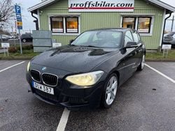 Svart Begagnad 2014 BMW 116 M Sport Halvkombi | 79 900 kr